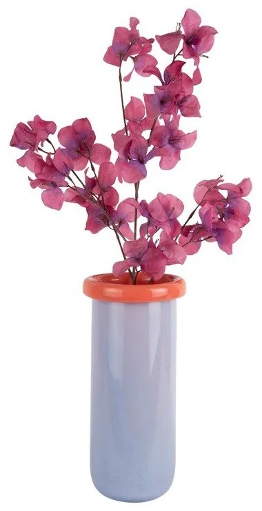 Vaso viola in vetro (altezza totale 30,5 cm) Plegado – PT LIVING