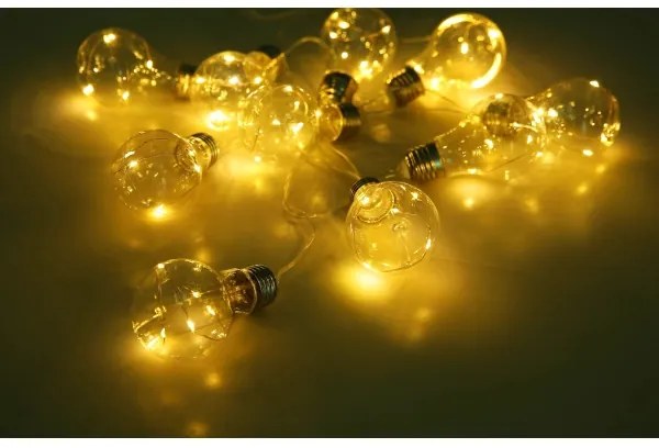 Globo 33708-10 - Catena LED solare 10xLED/0,06W/3,2V IP44