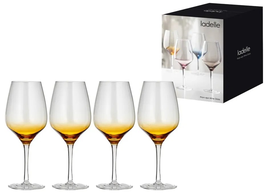 Set di bicchieri da vino 4 pz 540 ml Prism – Ladelle