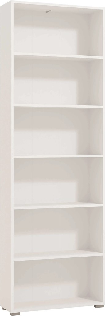 MADDIE - libreria sei ripiani moderno minimal in legno