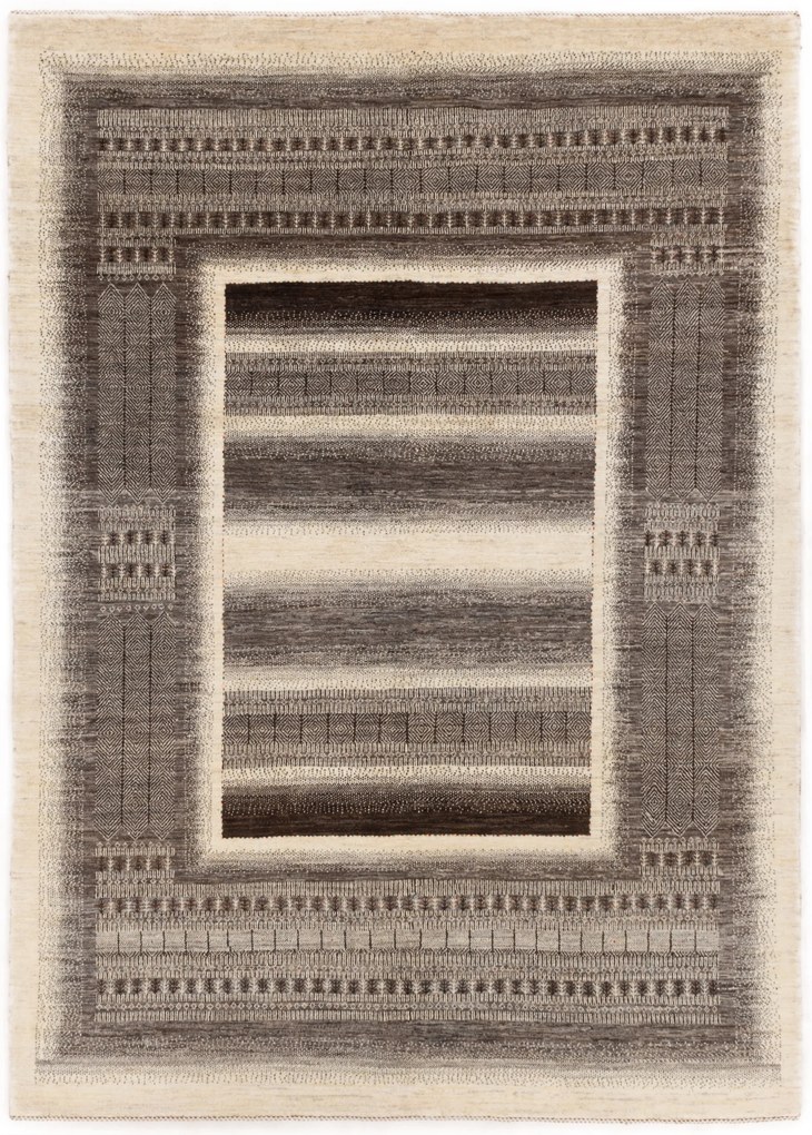 Loribaft Tappeto persiano 180 x 240 Grigio (Iran) Annodato A Mano