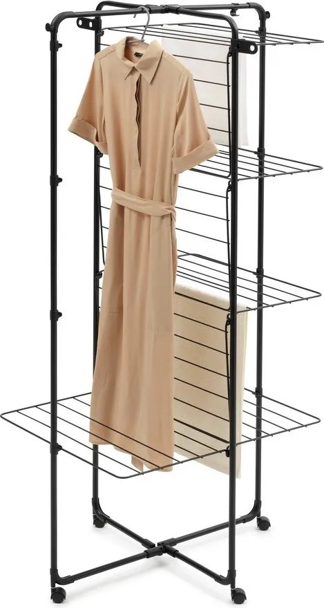 Stendino nero opaco 30 m HangOn Tower – Brabantia