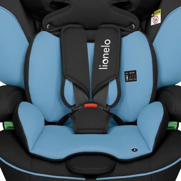 Lionelo - Seggiolino auto LEVI i-Size 76-150 cm Blu Cobalto