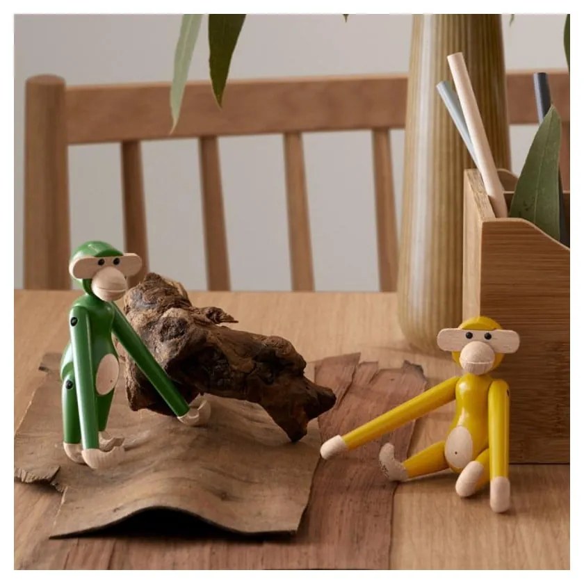 Statua in legno altezza 9,5 cm Monkey Mini - Kay Bojesen Denmark