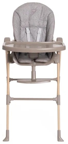 Chicco - Sedia da pranzo per bambini Polly Essential - grigio/marrone