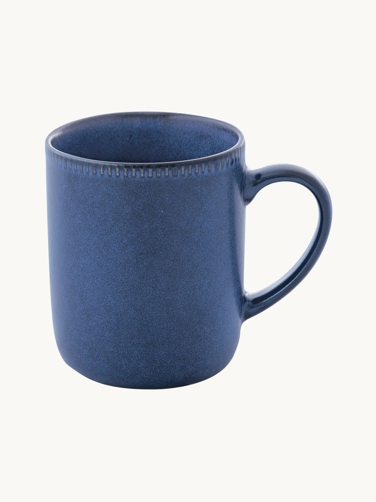 Tazza in gres blu Maison