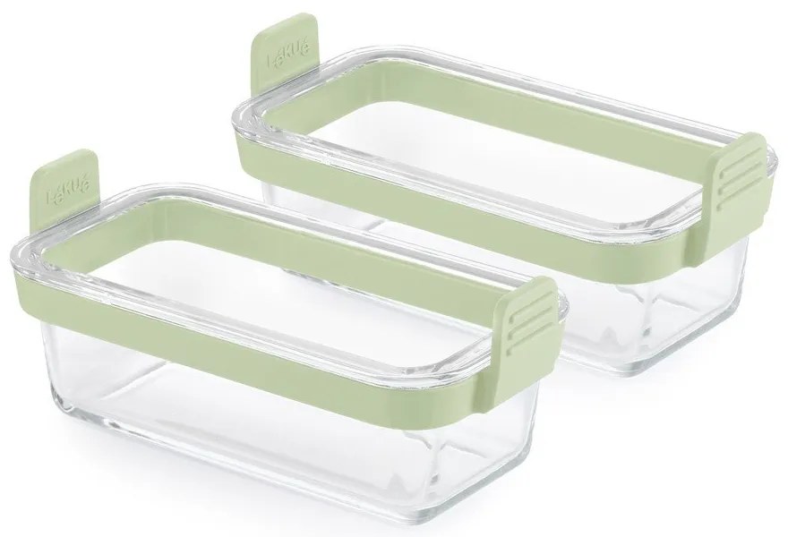Set di stampi da forno in vetro 2 pz 20x9,5 cm – Lékué
