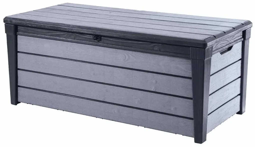 Keter contenitore da giardino brushwood 455 l antracite