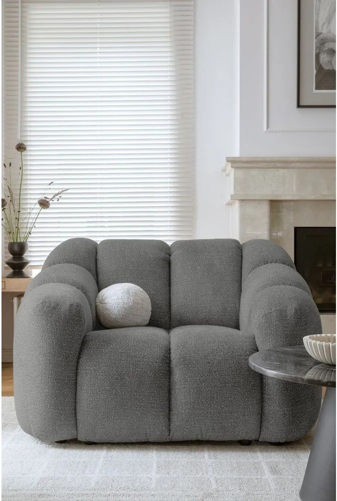 Poltrona grigia Shell – Miuform