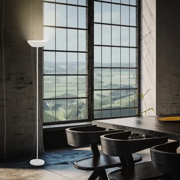 Briloner 1500016 - Lampada da terra LED dimmerabile ESTATE 8W/5V 4000 mAh bianca