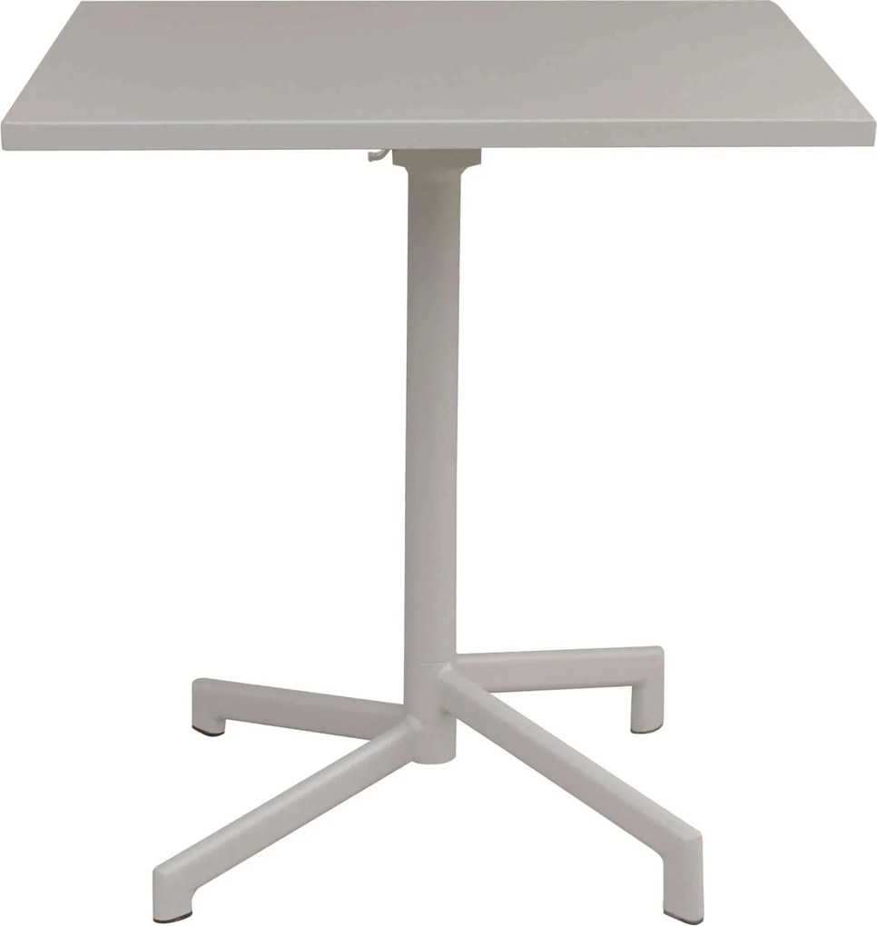 OPERA - set tavolo in alluminio cm 70 x 70 x 73 h con 2 poltrone Maris