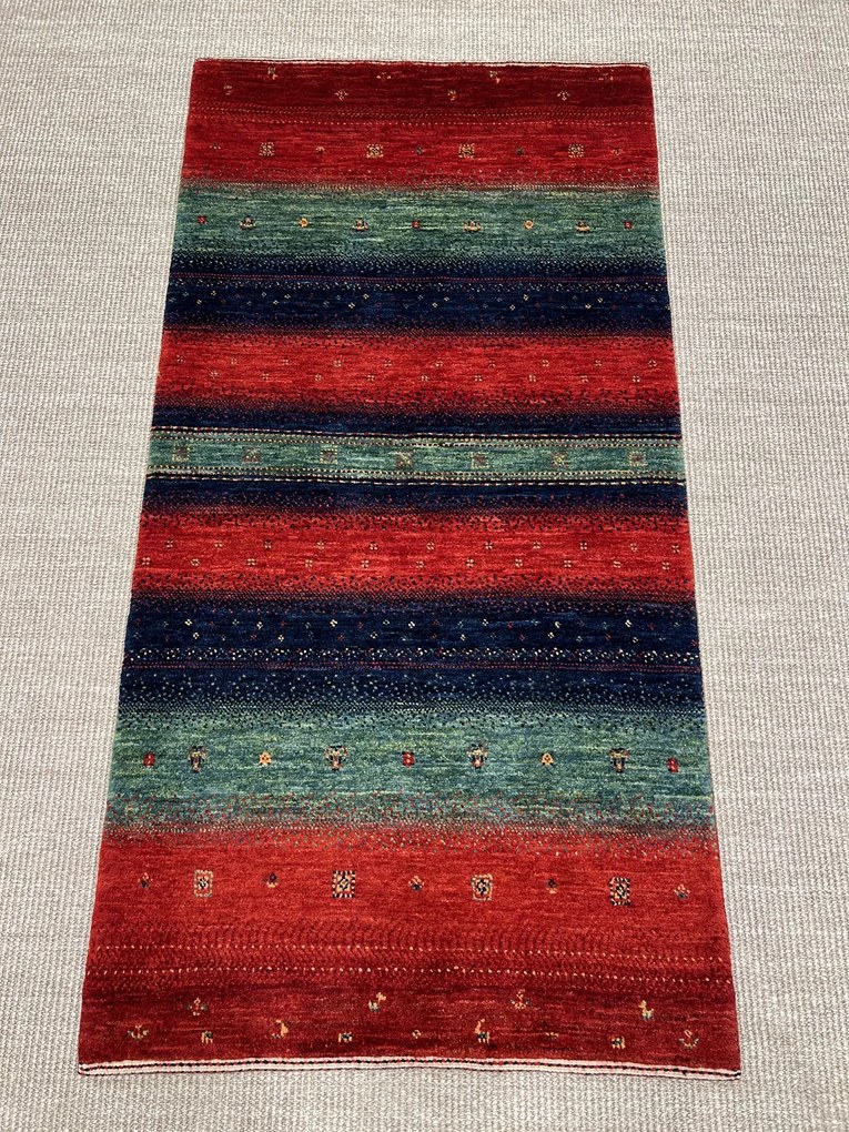 Loribaft Tappeto persiano 140 x 70 (Iran) Annodato A Mano