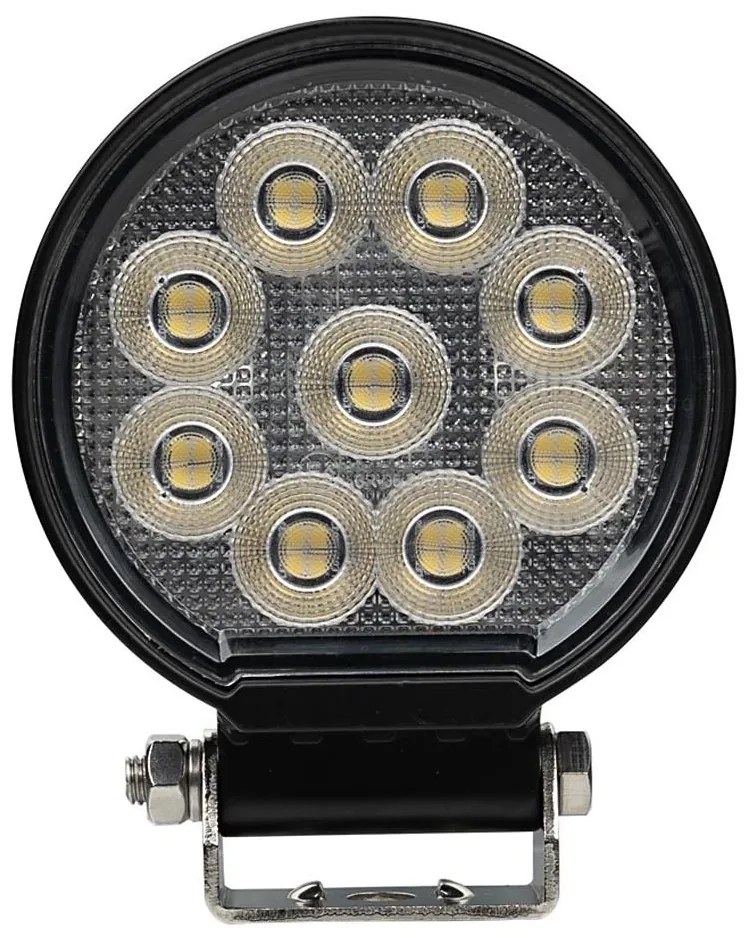 LED Faretto per macchina BLACK LED/36W/10-30V IP69 5700K arrotondato