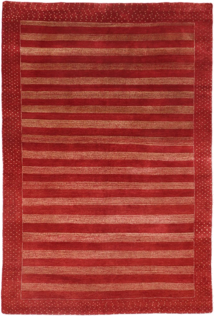 Loribaft Tappeto 130 x 200 (Indian) Annodato A Mano