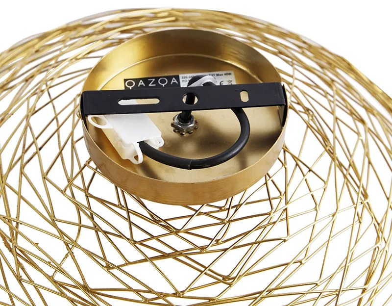 Plafoniera orientale oro 40 cm - Glan