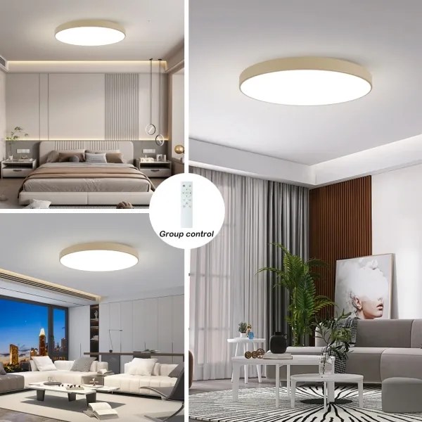 Brilagi-LED Lampada dimmerabile POOL SMART LED/128W/230V 100 cm beige Wi-Fi Tuya+telecomando