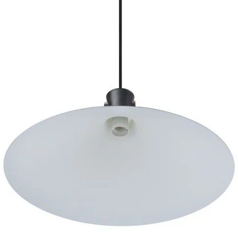 Nordlux - Lampadario a sospensione su cavo DORINA 1xE27/60W/230V nero Ø 45 cm