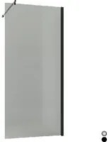 Walk-in assemblato linea clever cm 97,3 Vetro Grigio Prof.CromDHIMP