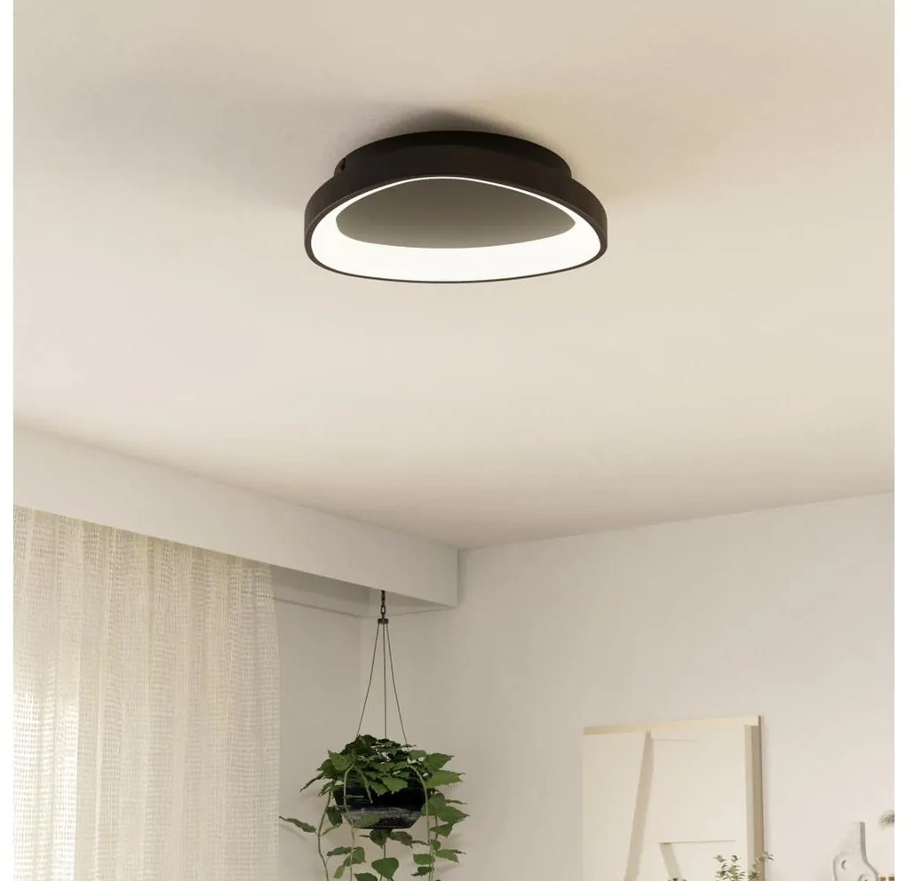 Eglo 901584 - Plafoniera LED dimmerabile LORETELLO LED/12W/230V nero + +TC