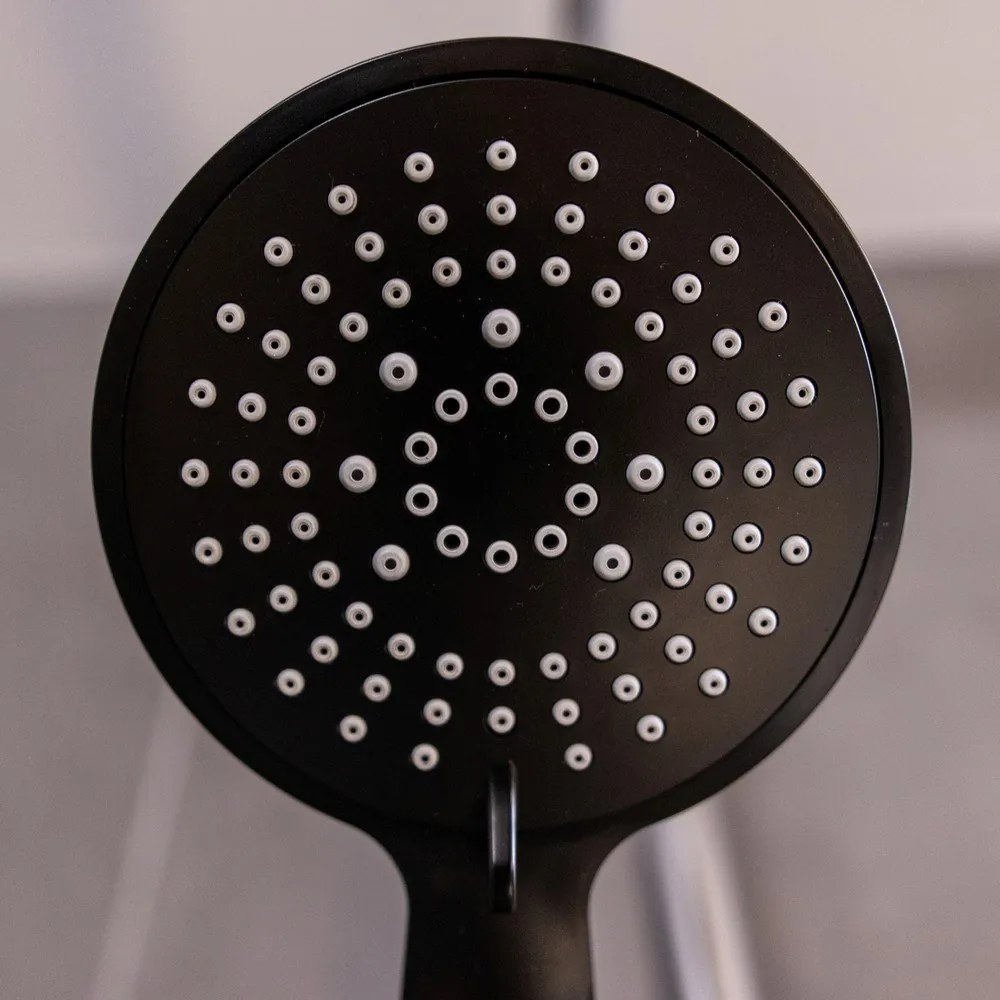 Soffione doccia Young Black, ø 11 cm - Wenko