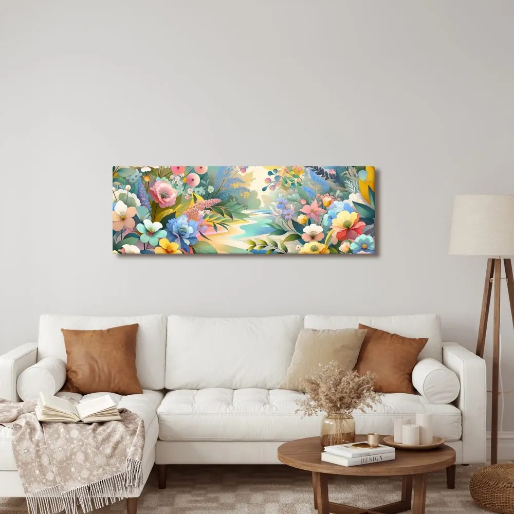 Quadro su tela – Fiori dai mille colori
