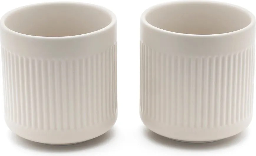 Tazzine in set bianche in porcellana 2 pz 300 ml Skagen – Bredemeijer