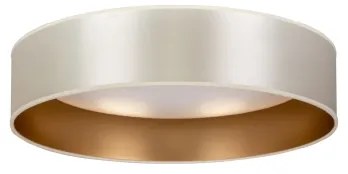 Duolla - Plafoniera LED ROLLER LED/24W/230V diametro 45 cm argento/oro