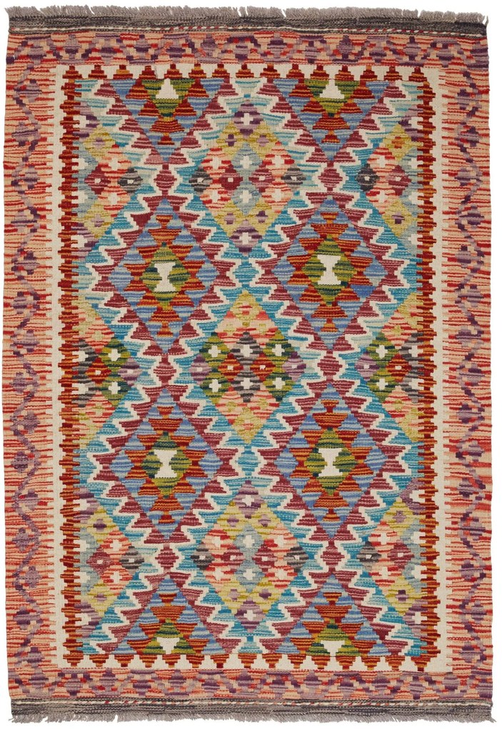 Kilim Tappeto 110x150 (Pakistan) Tessuto A Mano