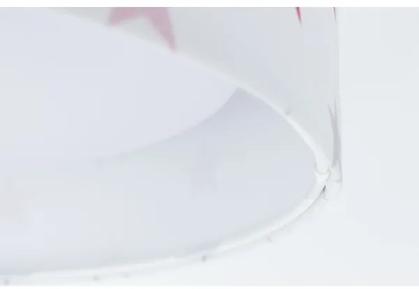 Luce LED dimmerabile GALAXY KIDS LED/24W/230V stelle bianche/rosa/grigio + tc