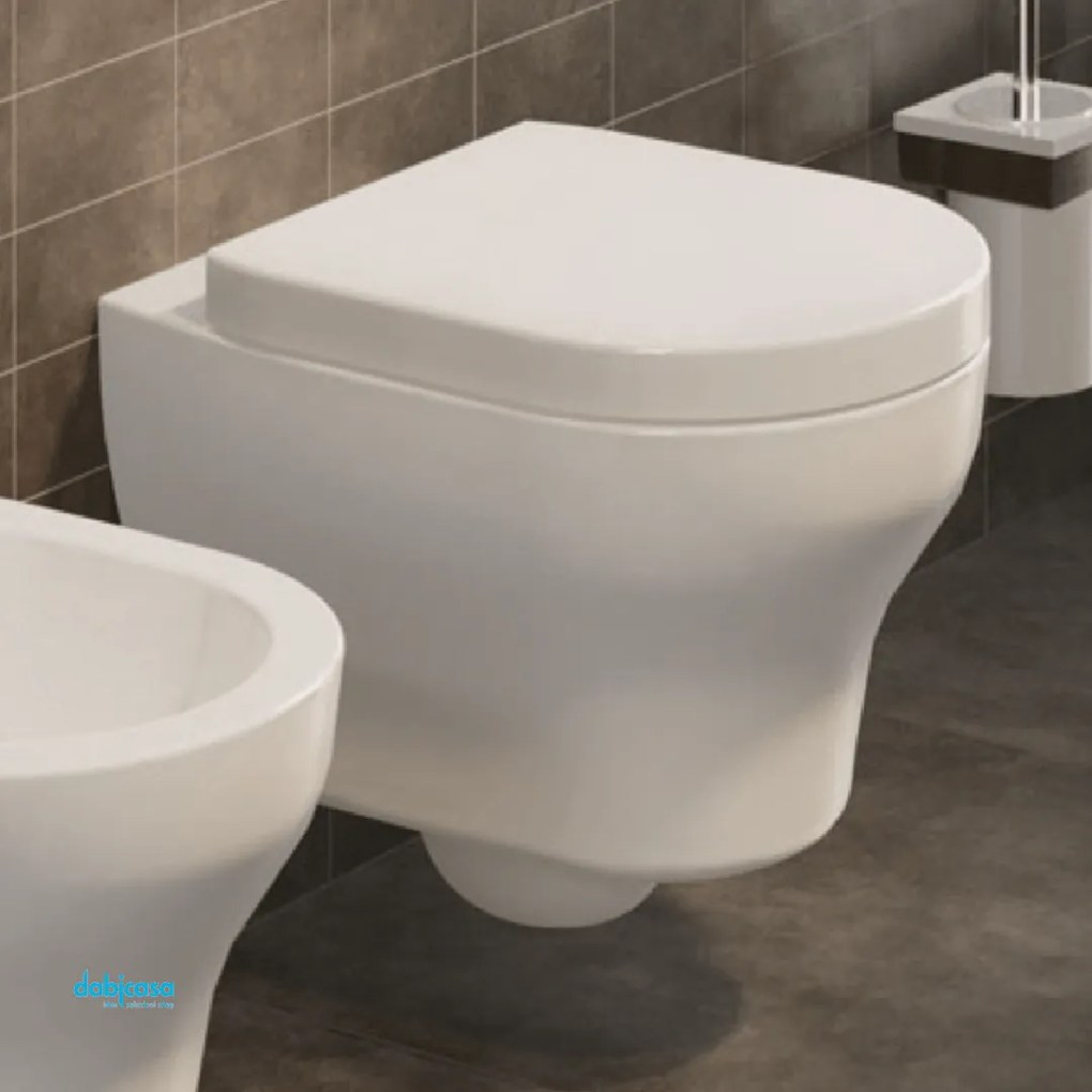 Ceramica Cielo "Jo" Wc Sospeso Bianco Lucido Senza Brida