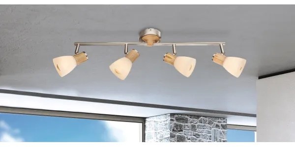 Globo 54352-4 - Faretto GYLFI 4xE14/40W/230V