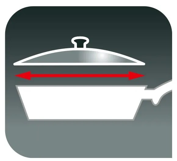 Coperchio in vetro ø 28 cm - Tefal