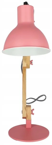 Lampada da tavolo 1xE27/40W/230V rosa