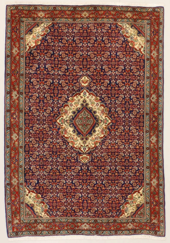 Bidjar Tappeto 160x110 (Iran) Annodato A Mano