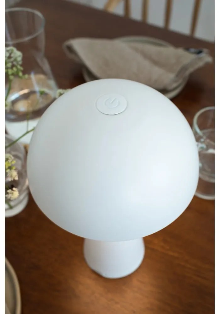 Lampada da tavolo a LED bianca (altezza 26,5 cm) Fungi - Markslöjd