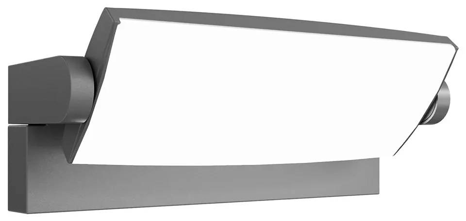 Applique da Esterno Orientabile 24W IP65 con LED OSRAM - Antracite