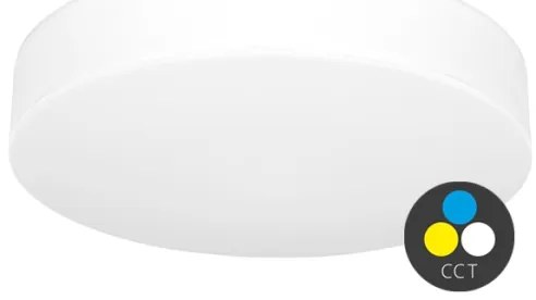 Ecolite WML400-CCT/36W/BI - Plafoniera LED MAKARON LED/36W/230V IP44 bianco