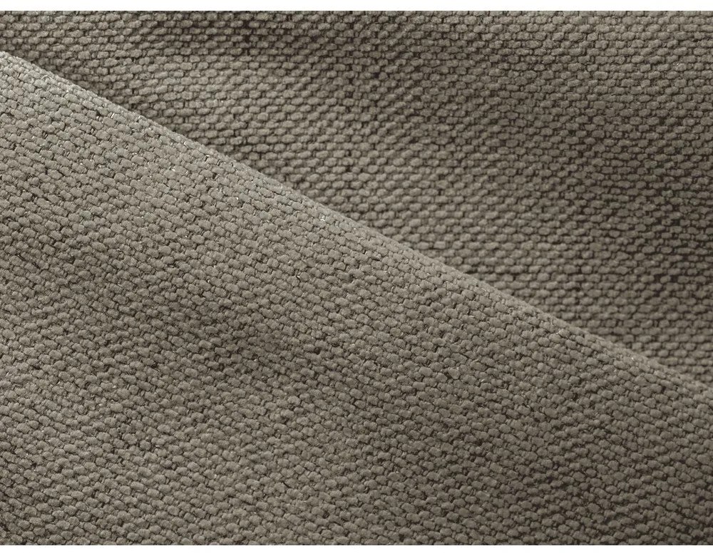 Divano angolare beige allungabile/con contenitore (con penisola a sinistra) Nanea – Makamii