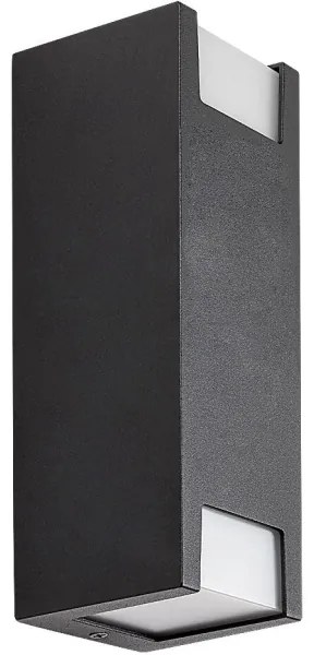 Rabalux 77055 - Applique da esterno CERNON 2xGU10/7W/230V IP44 nero