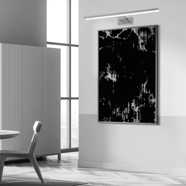 Lampada LED da quadro PINTO LED/12W/230V cromo lucido