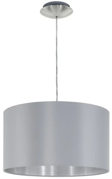 Eglo 31601 - Lampadario a sospensione con filo MASERLO 1xE27/60W/230V