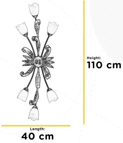 ONLI - Plafoniera SONIA 6xE14/6W/230V