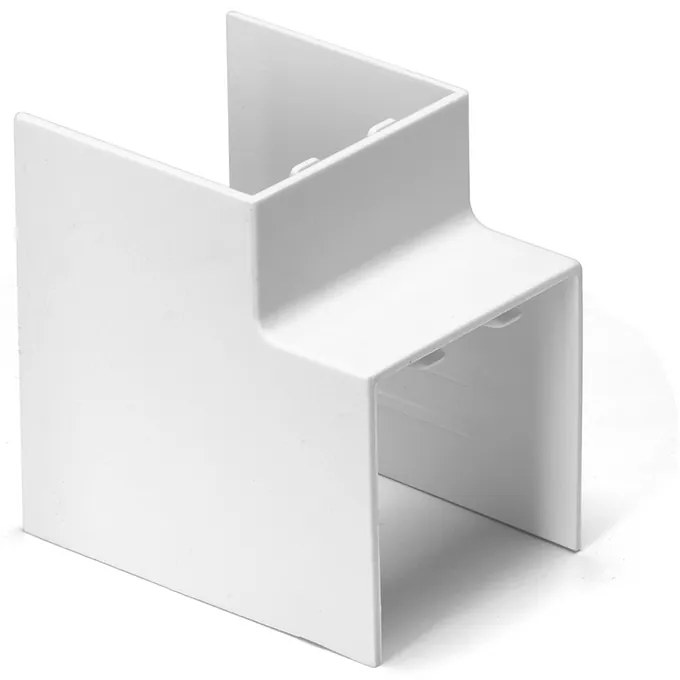 Angolo interno 90° L per Canalina 40x40mm bianca 4pz Aigostar