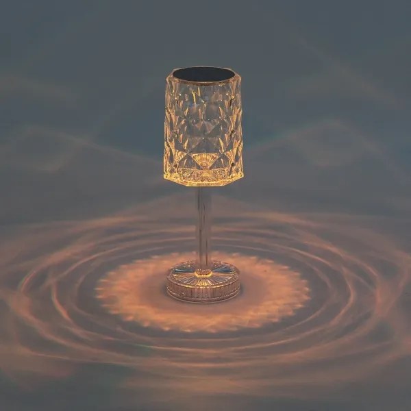 Aigostar- LED RGB Lampada da tavolo ricaricabile dimmerabile LED/1W/5V 1800mAh 26 cm + +TC