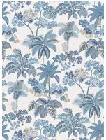 Osborne & Little Tapete Malabar - Indigo