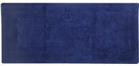 Tappeto bagno 60x130 cm cotone blu