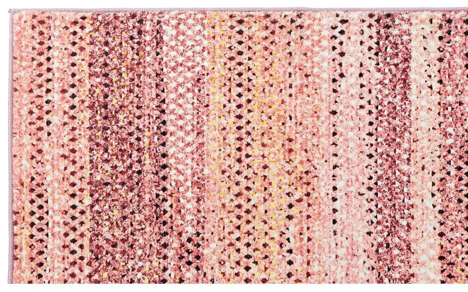 Tappeto DKD Home Decor Rosa Poliestere (120 x 180 x 0.7 cm)