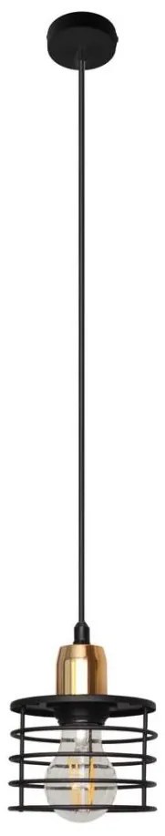 Lampadario a sospensione con filo EDISON 1xE27/60W/230V