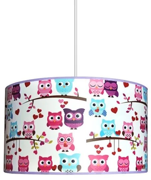 Lampadario per bambini GUFO 1xE27/60W/230V