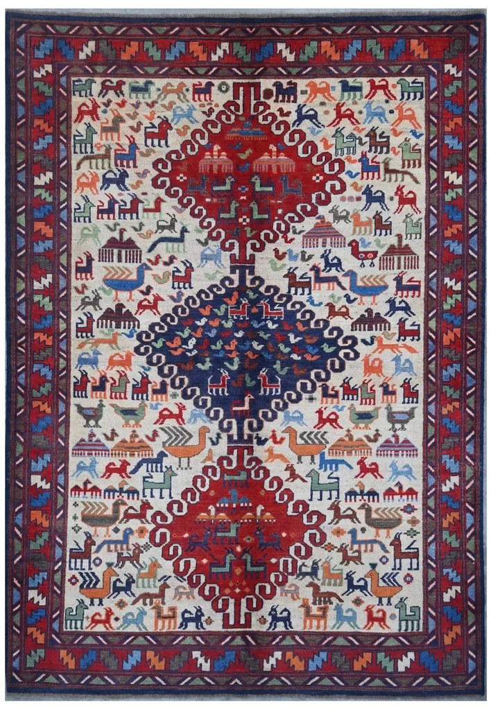 Kazak Tappeto orientale 250x170 (Pakistan) Annodato A Mano